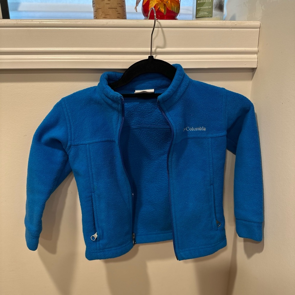 Columbia Vibrant Blue Fleece Jacket